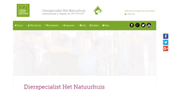 Desktop Screenshot of hetnatuurhuis.nl